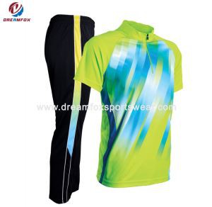 Engros australsk sublimering Custom Cricket Team Jersey Design